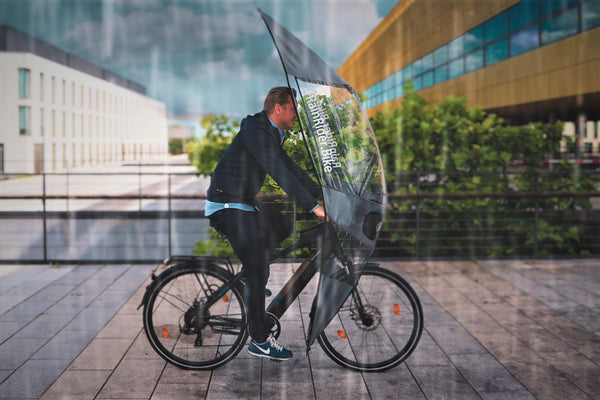 Robuster, wasserdichter Regenschutz für Fahrradkörbe - MadeForRain  CityTurtle - Neu - MadeForRain