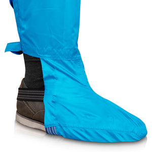Regenhose Horizon Blue  mit Reflektor