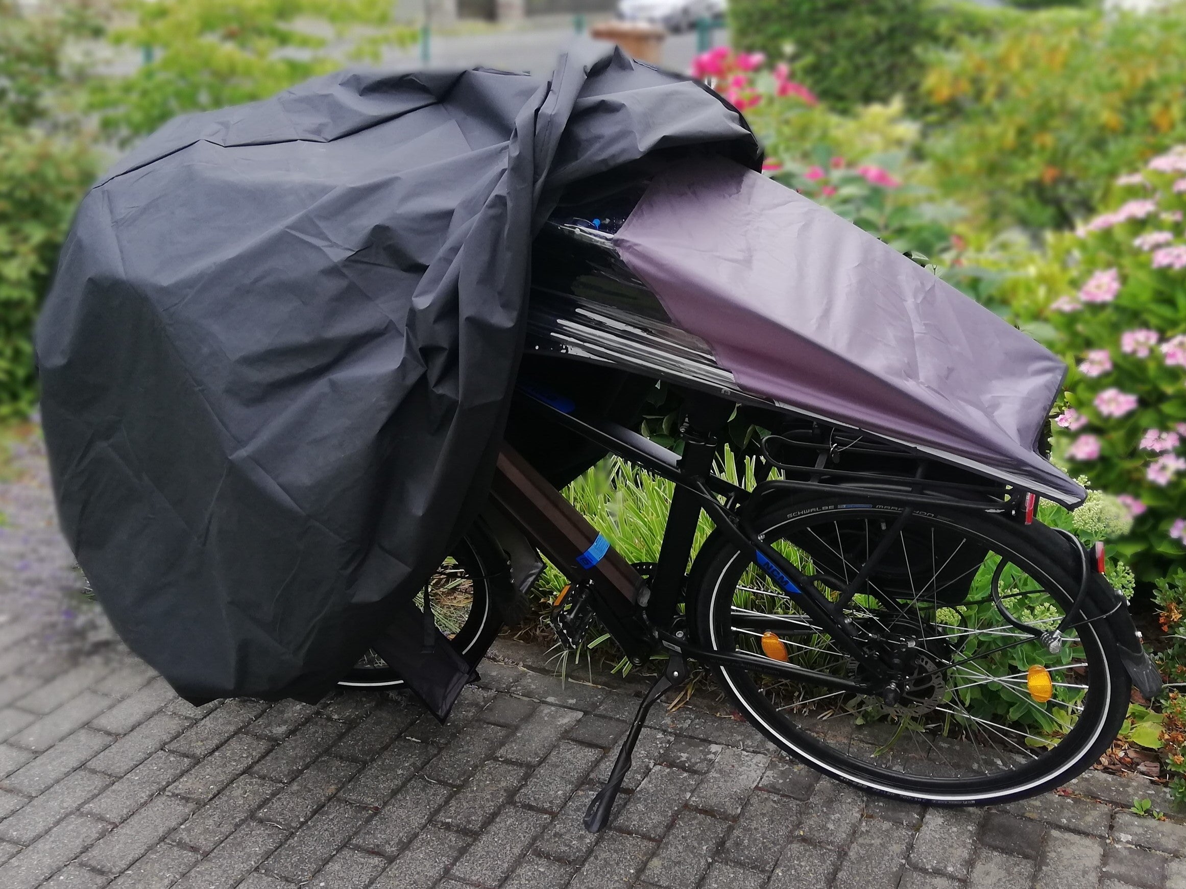 P4B, Regenschutz Fahrradkorb - Fahrrad Korbabdeckung