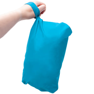 Regenponcho - Fahrrad Poncho in 3 Farben Royal Blau , Horizon Blue , Sandy Beige