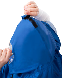 Regenponcho - Fahrrad Poncho in 3 Farben Royal Blau , Horizon Blue , Sandy Beige